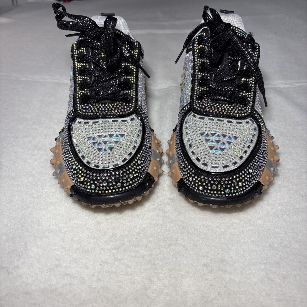 Rhinestone Sneakers Woman 10 - Picture 4 of 9